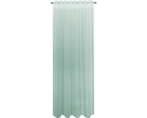 Rideau avec galon fronceur Cambric menthe 140x280 cm-0