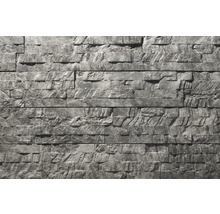 Revêtement plat Klimex Toscani gris béton 10x36,5 cm-thumb-3