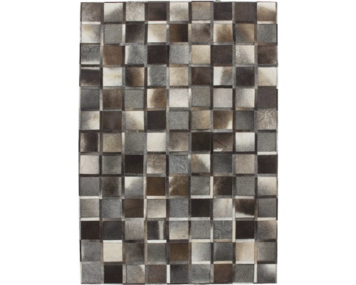 Tapis cuir Lavish 410 gris 80x150 cm (cuir véritable)