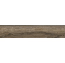 Feinsteinzeug Wand- und Bodenfliese Limewood walnut 23,3 x 120 cm-thumb-0