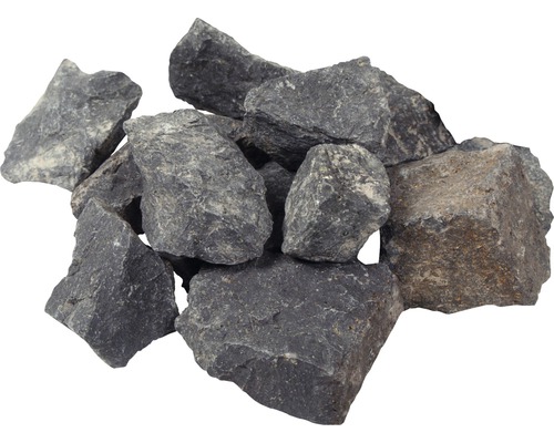 Pierre de roche FLAIR STONE basalte 32-56 mm 20 kg anthracite