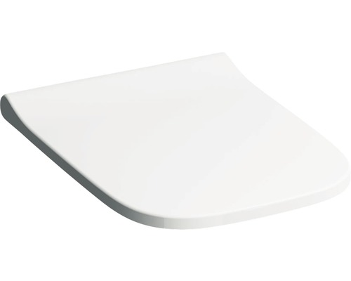 Abattant WC Keramag/GEBERIT Smyle Square blanc design compact avec abaissement automatique 500237011 antibactérien