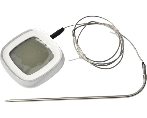 Thermomètre à barbecue thermomètre à viande thermomètre de cuisine thermomètre de four digital Tenneker® 7,3 x 7,3 x 2,5 cm ABS blanc