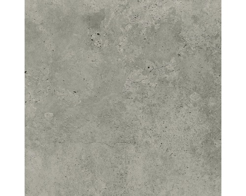 Carrelage mur et sol en grès cérame fin Candy light grey lappato 59,8 x 59,8 cm rectifié