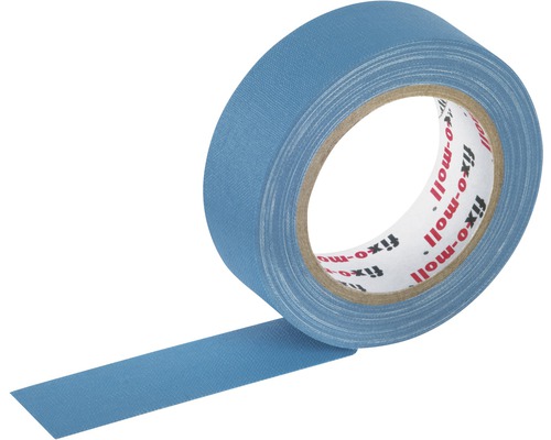 Bande textile bleue 5 m x 19 mm