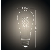 Philips hue LED Lampe Filament White dimmbar klar E27/7W(50W) 550 lm 2100 Licht warmweiß ST64 - Kompatibel mit SMART HOME by hornbach-thumb-4