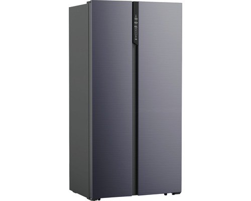 Réfrigérateur américain Wolkenstein SBS500A++AT lxhxp 91.1 cm x 178 cm x 63.6 cm compartiment de réfrigération 331 l compartiment de congélation 174 l