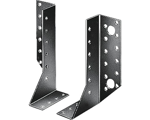 Balkenschuh Rechts 25 x 140 mm, sendzimirverzinkt, 1 Stück