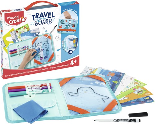 Kit créatif dessins Travel Board