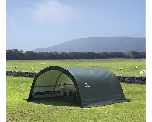 Tente ShelterLogic 7,8 m² 260 x 300 cm verte-0