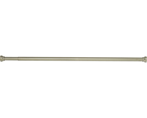 Barre de douche télescopique spirella Kreta Brushed 125-220 cm acier inoxydable brossé