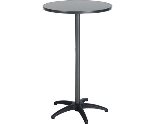 Table haute table de bistrot Best Duo Ø 70 h 110 cm anthracite