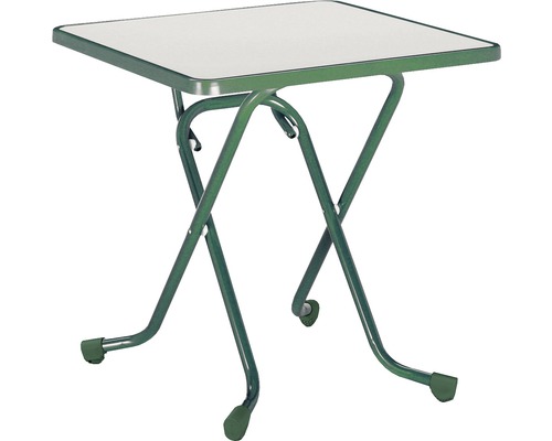 Table pliante Best 67 x 67 H 70 cm vert