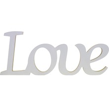 Inscription Love blanc 25x10 cm-thumb-0