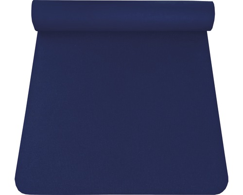 Tapis de fitness antidérapant Balance bleu foncé 65x185 cm