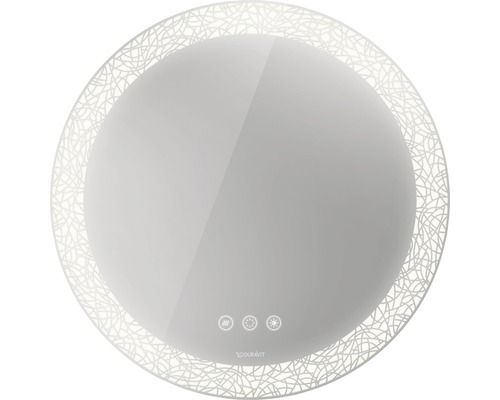 DURAVIT LED Badspiegel Happy D.2 Plus mit Beleuchtung Lichtfelddekor organic 70 cm HP7485G0000