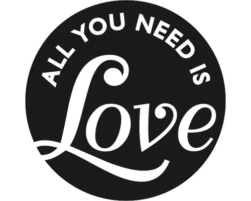 Empreinte « All you need is Love », 45mm