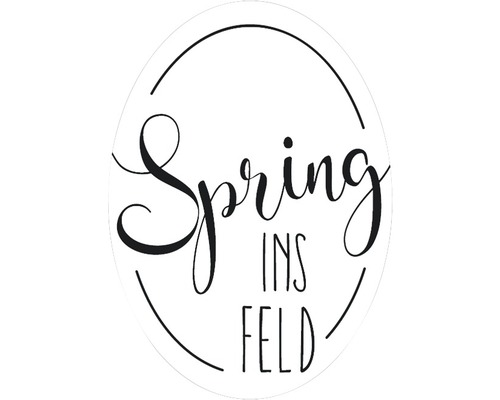 Empreinte « Spring ins FELD »