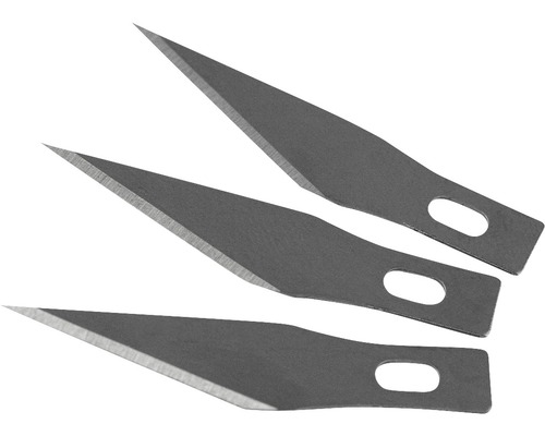 Lames pour couteau de bricolage de précision, 3 pièces