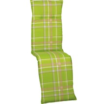 Galette d'assise pour siège à dossier haut Bellona 60 x 50 cm coton-tissu mélangé vert-thumb-0