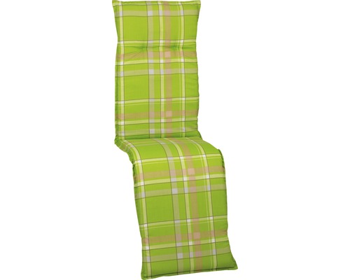 Galette d'assise pour siège à dossier haut Bellona 60 x 50 cm coton-tissu mélangé vert-0