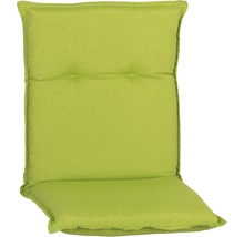 Galette d'assise pour siège à dossier bas Toledo 80 x 46 cm coton-tissu mélangé vert-thumb-0