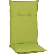 Galette d'assise pour siège à dossier haut Toledo 80 x 46 cm coton-tissu mélangé vert-thumb-0