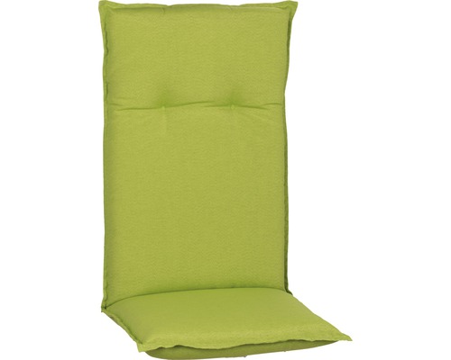 Galette d'assise pour siège à dossier haut Toledo 80 x 46 cm coton-tissu mélangé vert-0