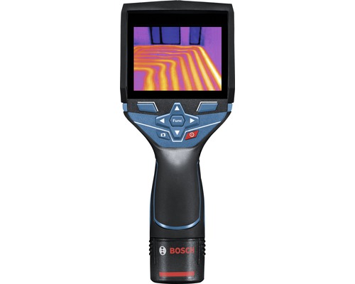 Caméra thermique thermodétecteur GTC 400 C Bosch Professional avec 1x batterie GBA 12V (1.5Ah), chargeur et L-BOXX 136-0