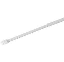 Barre de vitrage simple 80-150cm blanc 2 pces-thumb-0