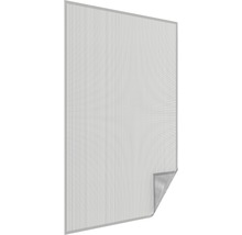 Moustiquaire home protect pour fenêtre sans perçage blanc 100x100 cm-thumb-0