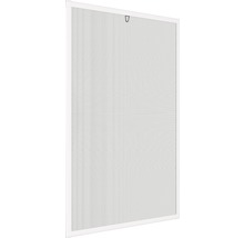 Moustiquaire home protect fenêtre à cadre aluminium blanc 100x120 cm-thumb-0