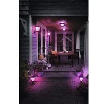Philips hue LED Wandleuchte Econic White & Color Ambiance 15W 1150 lm schwarz 115x260 mm - Kompatibel mit SMART HOME by hornbach-thumb-2