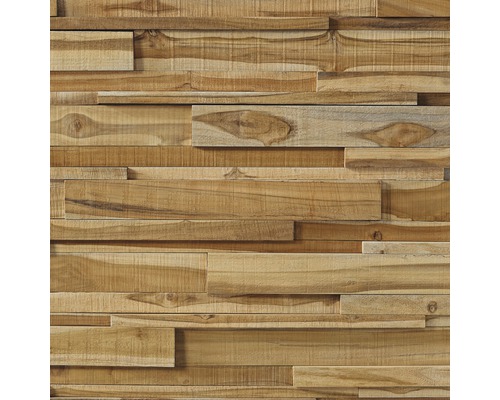 Pierre de parement en bois Ultrawood Linari Natural 10 x 78 cm également pour extérieur