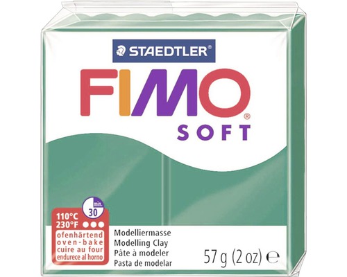 Fimo Soft émeraude 57g