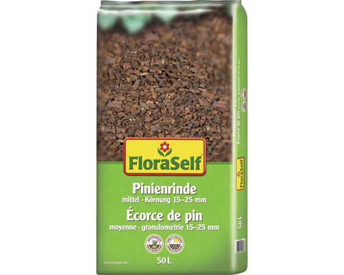 Écorces de pin FloraSelf Select 15 - 25 mm 50 l