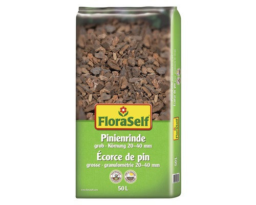 Écorces de pin FloraSelf Select 20 - 40 mm 50 l