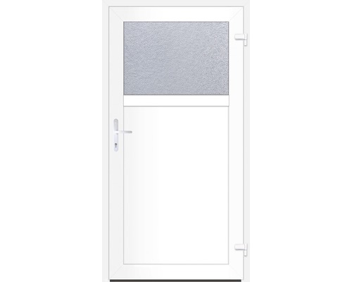 Porte d'entrée secondaire Missouri 98x198 cm DIN ouverture à droite vers l'extérieur 1/3 verre Porte d'entrée secondaire Missouri 98x198 cm DIN ouverture à droite vers l'extérieur 1/3 verre