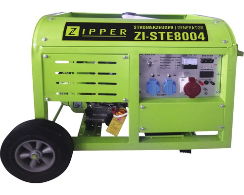 Groupe électrogène Zipper ZI-STE8004 2x 230V / 1x 400V