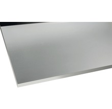 Porte battante pour paroi latérale Breuer Elana 100 cm en verre décoratif satiné, profilé couleur noire-thumb-4