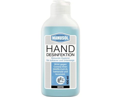 Désinfectant mains Manusol 100 ml