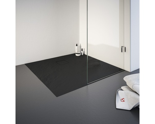 Receveur de douche SCHULTE Plan ExpressPlus 900 x 900 x 40 mm anthracite structuré EP216090 57 Receveur de douche SCHULTE Plan ExpressPlus 900 x 900 x 40 mm anthracite structuré EP216090 57