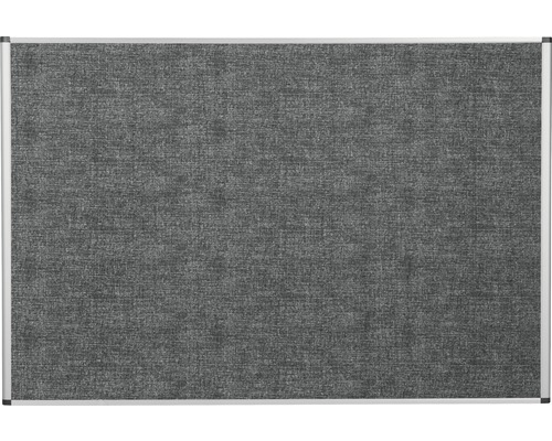 Tableau d'affichage gris 100x150 cm