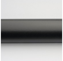 Porte battante pour paroi latérale Breuer Elana 100 cm en verre décoratif satiné, profilé couleur noire-thumb-5
