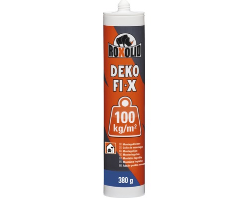 ROXOLID DEKO FI-X Montagekleber 380 g ROXOLID DEKO FI-X Montagekleber 380 g