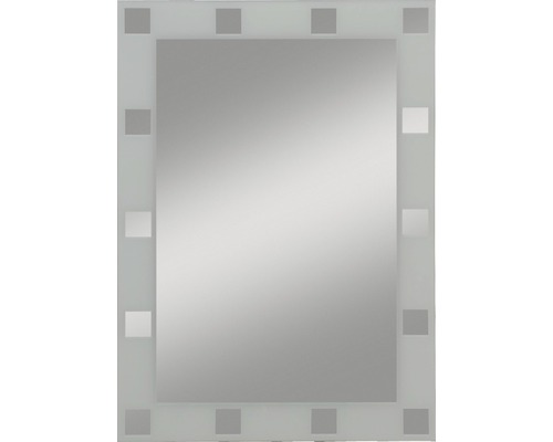 Siebdruckspiegel Domino 50x70 cm opal-0