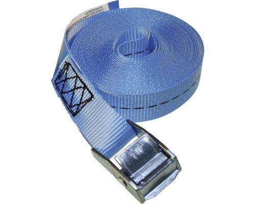 Sangle d''attache avec boucle de serrage Mamutec 25 mm x 3,5 m Sangle d''attache avec boucle de serrage Mamutec 25 mm x 3,5 m