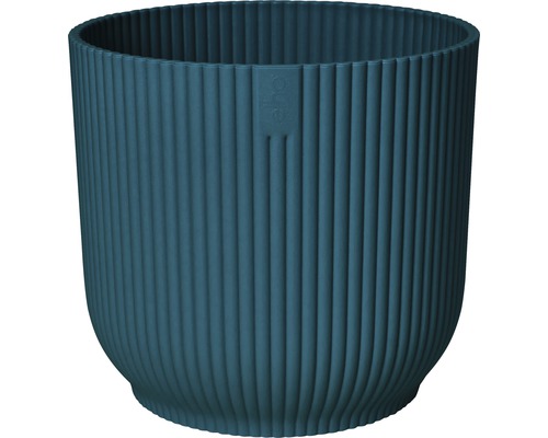 Cache-pot Elho Vibes fold plastique Ø 18,3 cm h 16,8 cm bleu profond