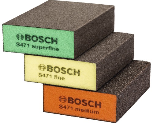 Schleifschwamm-Set Bosch 3-tlg.
