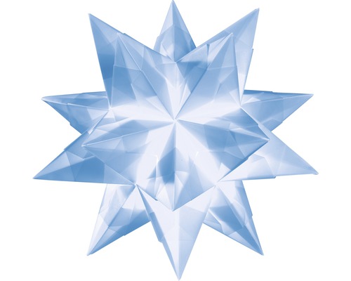 Kit étoile Bascetta bleu clair 32 feuilles